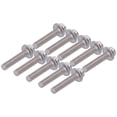 thumbnail image 4 of Loewten Tête Hexagonale à Bride, 10 Pcs Vis pour Fixation, 4 of 8