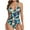 Green, variant on VBVC Womens One Piece Swimsuit Ruched Tummy Control Bathing Suits Vintage Retro Push Up Swimwear
