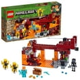 thumbnail image 1 of LEGO Minecraft The Blaze Bridge 21154 Toy Building Kit (372 Piece), 1 of 6