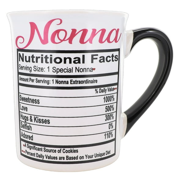 Cottage Creek Nonna Mug, Nonna Coffee Mug for Nonna, 16oz., 6" Multicolored