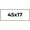 Liscio Argeto, variant on 45x17 Frame Silver Real Wood Picture Frame Width 0.75 inches | Interior Frame Depth 0.5 inches |