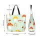 thumbnail image 5 of Disketp Mushroom Bee Bolsa Tote Estampada para Mujer, Bolso de Hombro y de Mano para Compras y Viajes, 5 of 8