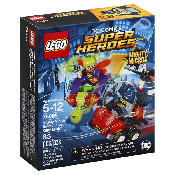 LEGO Super Heroes Mighty Micros Batman vs Killer Moth 76069 Walmart