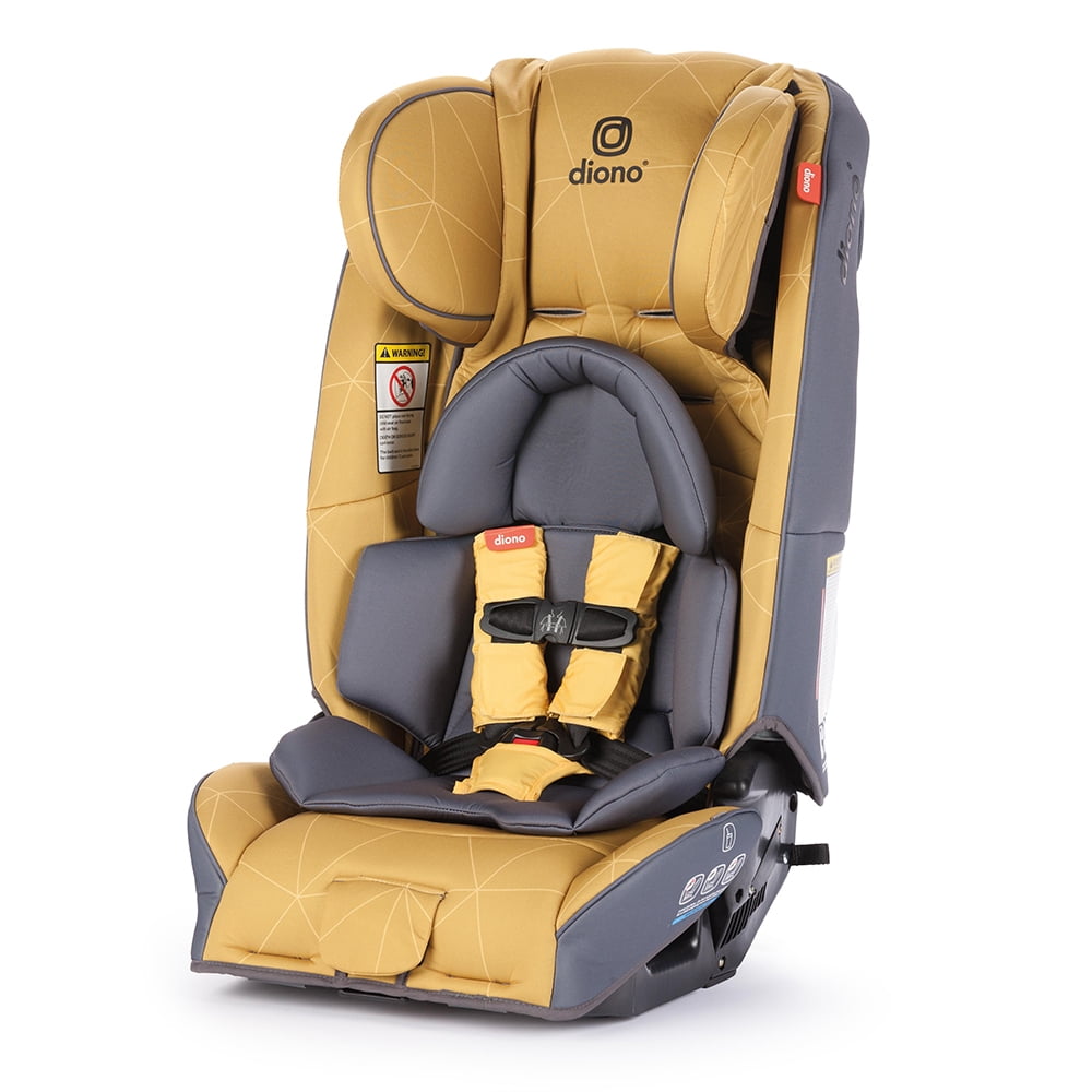 Diono 3 RXT Convertible Car Seat In Yellow Sulphur Free Shipping!! 