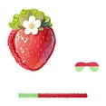 thumbnail image 1 of KLKCMS Strawberry Pinatas, Summer Fruit Piñata Birthday Decoration and Hanging Loop with Rod Confetti for Summer Party Decor, 1 of 9