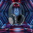 thumbnail image 3 of MERILER Wireless Bluetooth Headphones Over Ear with Noise Reduction, Hi-Fi Sound, Long Battery Life, Built-in Mic, Adjustable Headband, Multi-Mode Use, 3 of 6
