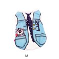 thumbnail image 3 of Methold Ropa para mascotas Suministros para mascotas Accesorio de ropa de estilo simple Decoración de abrigo adorable Chaleco para perros Aseo de mascotas Azul oscuro/M, 3 of 6
