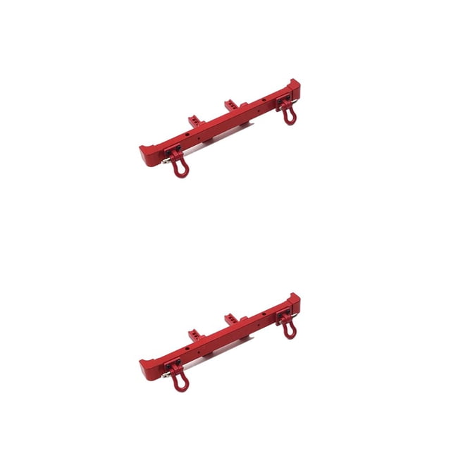 Speravity Accesorios para automóviles Parachoques trasero controlado por radio Multipropósito Hardware para automóviles Piezas de modificación de Rojo 2piezas Speravity CBP267833