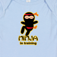 thumbnail image 3 of Inktastic Ninja in Training Baby Romper Coveralls, 3 of 4