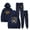 Navy, variant on Josiah Queen The Prodigal Tour Men/Women Fall Suit Hoodies Sportswear Hooded Ankle Banded Pant Two Piece Set