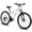Pink, variant on POVANLI 26 inch Mountain Bike Adults ages 14+ years aluminum frame shock absorbing front fork bike 21-speed Dual V-Brakes, mountain Bicycles,85% assembled comfort adjustable seat,Gift(Black+Orange)