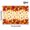 A, variant on Thanksgiving Holiday Craft Packaging Paper, Coated Printed Wrapping Paper with Fall Pumpkin Maple Leaf, DIY Gift Box Decor Wrap for Family Seasonal Styling