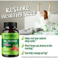 thumbnail image 6 of NATURELO Melatonin Gummies – Non-GMO, Gluten-Free, Soy Free - Strawberry Flavor - Gentle Sleep Supplement - 90 Vegetarian Gummies, 6 of 8