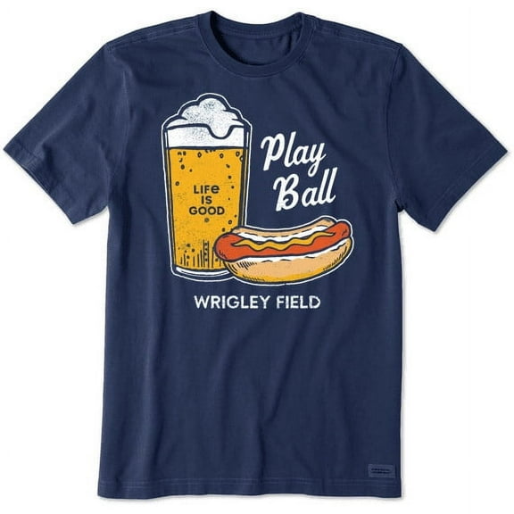 Wrigley Field x Life is Good® Play Ball T-Shirt