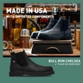 thumbnail image 2 of Botas de trabajo Danner Bull Run Chelsea de 6 pulgadas para hombre, color negro - 9 EE, 2 of 6