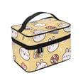 thumbnail image 4 of Yiaed Rabbit And Candy Print Makeup Bag Travel Cosmetic Bags for Women Girls Zipper Pouch Makeup Organizer, 4 of 4