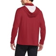 thumbnail image 6 of HAPIMO Men's and Women's Casual Hoodies Loose Fit Long Sleeve Solid Pullover Tops Mask Lightweight Ice Sick Sun Protection Athletic Fishing Shirts Red S, 6 of 9