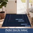 thumbnail image 2 of FLOORHUG Indoor Doormat, 36"x 60" Non-Slip Entry Mat, Absorbent Dirt-Resistant Door Mat, Machine Washable, Floor Mat for Front Door, Dog Door Mat, Navy, 2 of 7