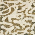 thumbnail image 1 of Ahgly Company Machine Washable Indoor Square Abstract Wheat Beige Area Rugs, 6' Square, 1 of 7