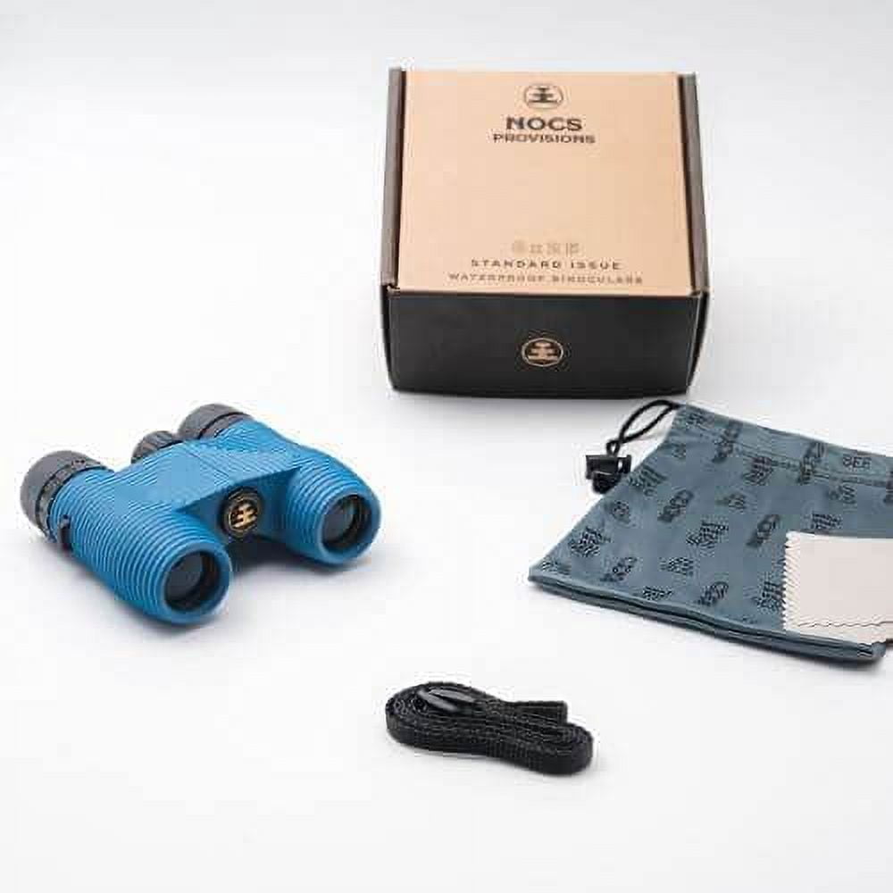 Nocs Provisions Standard Issue 8X25 Waterproof Binoculars Color: Cobalt Blue