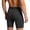 Black, variant on WIZUTIZ Men's Compression Running Shorts Quick Dry Sport Yoga Tight Seamless Underwear Training Gym Workout Baselayer