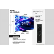 SAMSUNG 65” Class S95D OLED Smart TV QN65S95DAFXZA 2024