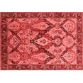 thumbnail image 1 of Ahgly Company Indoor Rectangle Oriental Red Industrial Area Rugs, 2' x 5', 1 of 4
