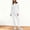 White, variant on Dianli 2PC Women Thermal Underwear Set Fleece Lined Long Top And Bottom Warm Winter Base Layer Cozy Sleepwear Loungewear Thermal Layer Comfortable Home Wear