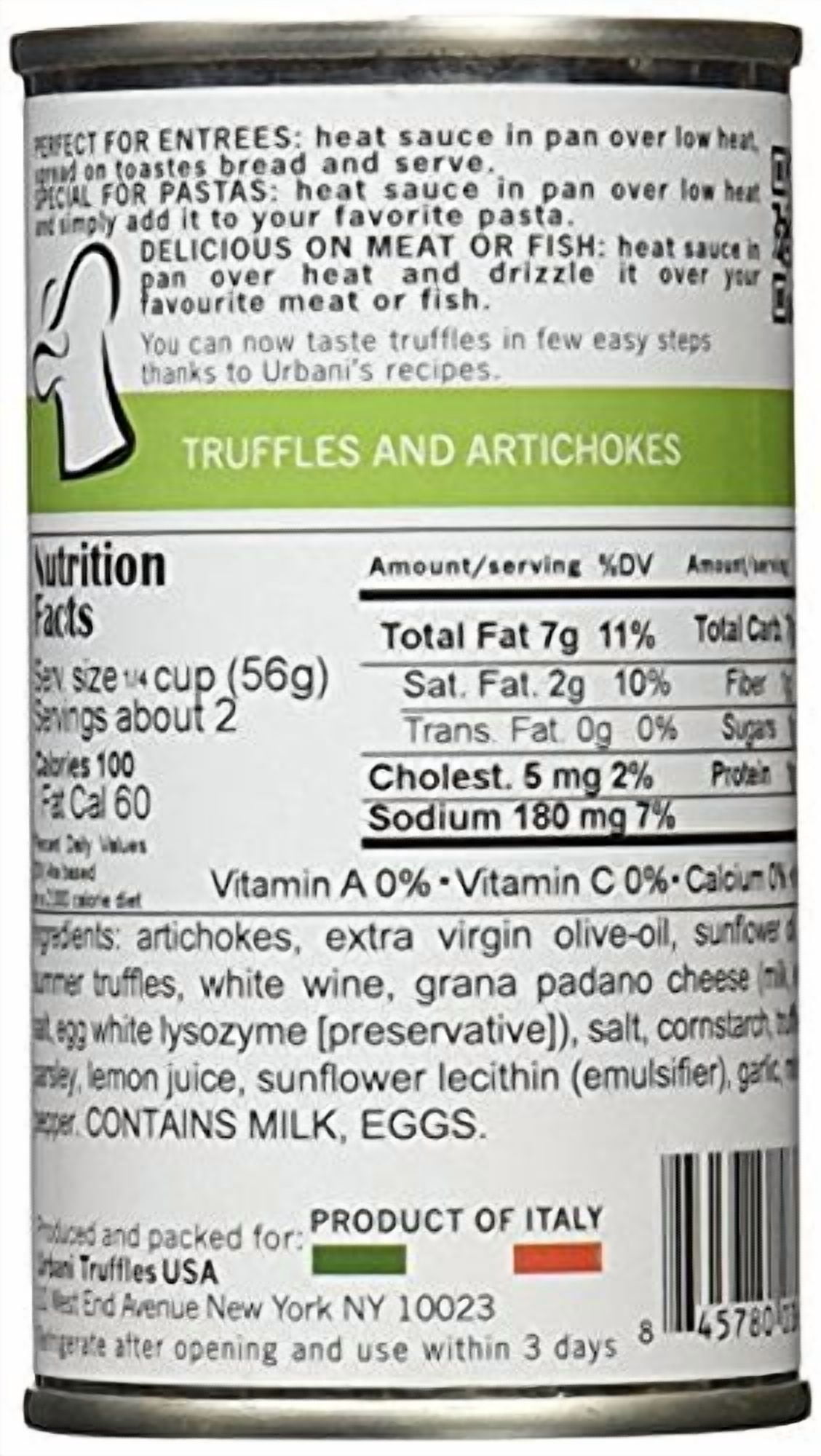Black Truffles and Artichoke by Urbani KKS1&nbsp;Truffles | 2 cans (180g)