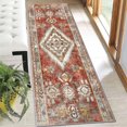 thumbnail image 5 of 2x6 FT Kitchen Runner Rugs Non Skid Washable, Faux Wool Rug Runners for Hallways Bathroom Carpet Runner, Soft Indoor Modern Floor Rug for Entryway Laundry Room, 5 of 11
