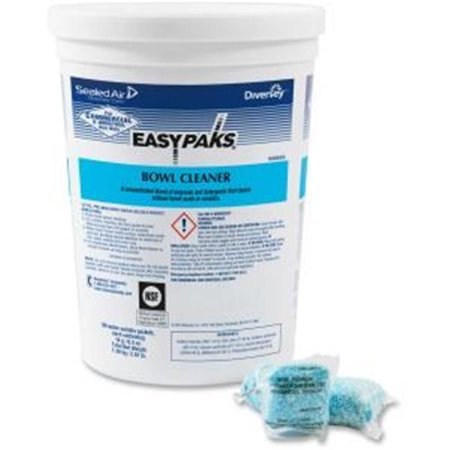 Foaming Toilet Bowl Cleaner - Diversey DVO990652CT Easy Paks Bowl Cleaner, Blue
