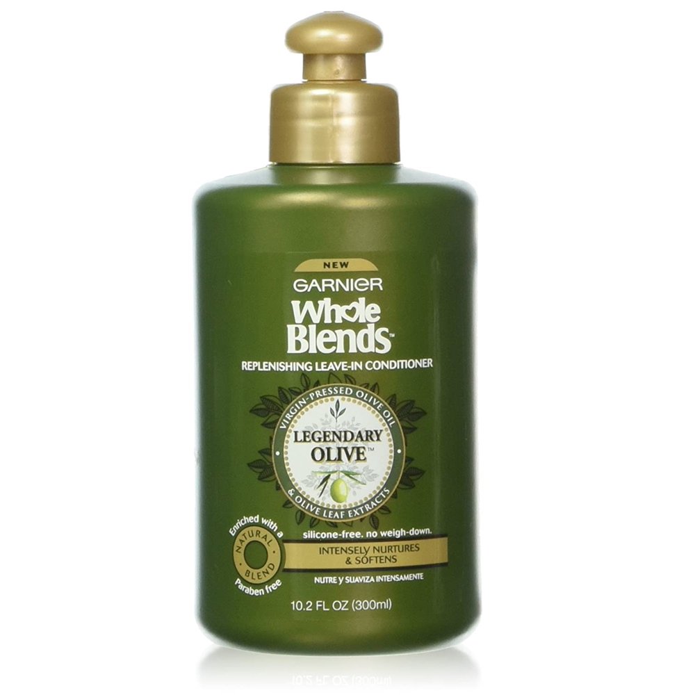 Garnier Whole Blends Replenishing Leavein Conditioner, Legendary Olive