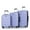 Light Purple + PC, variant on 3 Piece Luggage Sets PC Lightweight & Durable Expandable Suitcase with Two Hooks, Double Spinner Wheels, TSA Lock (21/25/29)