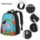 thumbnail image 3 of Disketp Tropical Jungle Flamingo Mochila Estampada de Gran Capacidad con Lonchera y Estuche, Set de 3 Piezas para Estudiantes, 3 of 7