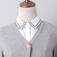 thumbnail image 5 of CAILDANL Fake Collar Detachable Blouse Collar Half Shirts Faux False Collar for Women & Girls Favors, 5 of 8