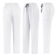 thumbnail image 4 of Men Cargo Scrub Pants Classic Straight Leg Fit Multi Pockets 4 Way Stretch Anti Wrinkle Moisture Wicking, 4 of 7
