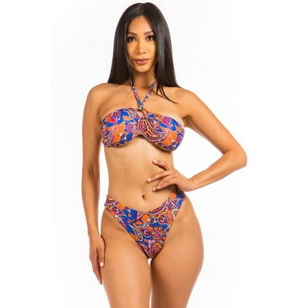 Always24 HALTER BANDEAU BIKINI TOP