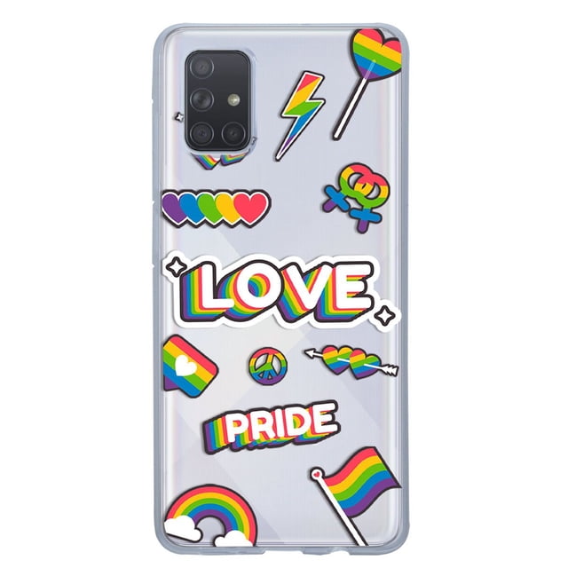 Funda Protector para Galaxy A71 InstaCase Antigolpes Pride LGBTT Love