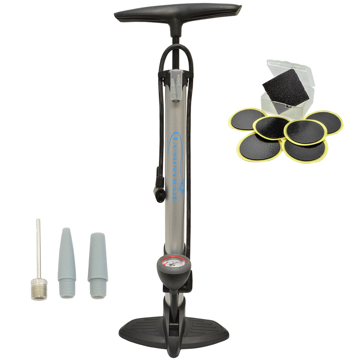 bike pump dual valve
