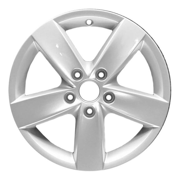 Remanufactured Painted Silver Metallic Aluminum Wheel 16 x 6.5 5C06010258Z8 fits 2012-2014 Volkswagen Jetta