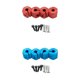 thumbnail image 1 of 8x RC Wheel Hubs Drive Adapter for SCX10 CC01 1/10 RC Car Model Zulema none, 1 of 6