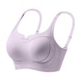 thumbnail image 2 of Bixock Push Up Bras for Women Wireless Jelly Seamless Bra No Underwire Supportive Scalloped T Shirt Bralette Lingerie Wear for Casual Daily Wear, 2 of 8
