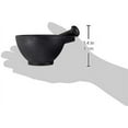 thumbnail image 3 of Zassenhaus 3-Piece Mortar and Pestle Set, Cast Iron Grinder Set for Spices and Seeds, Large, 3-Inch, 3 of 3
