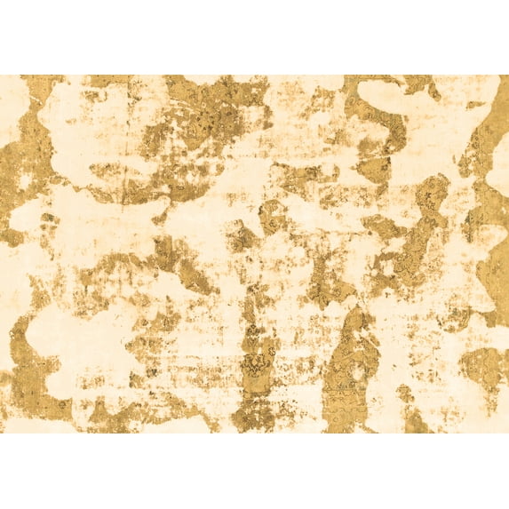 Ahgly Company Indoor Rectangle Abstract Brown Modern Area Rugs, 7' x 9'