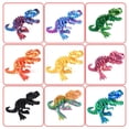 thumbnail image 2 of 3D Printing Flexible And Movable Joints Tyrannosaurus Rex Dinosaur Skeleton Dragon Transformation Ornament Handmade Gift Decor, 2 of 9
