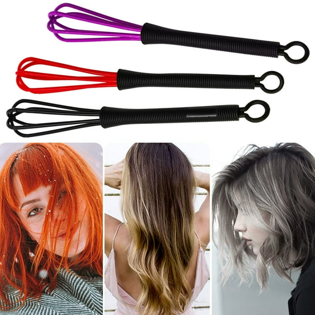 Hair Color Whisk Mixer Salon Hair Color Dye Whisk Mixer Stirrer Random Colors Handheld Mixer Stick Self Mixing Bottle under 4 Hand Mixer with Retractable Cord Toastmaster Hand Mixer