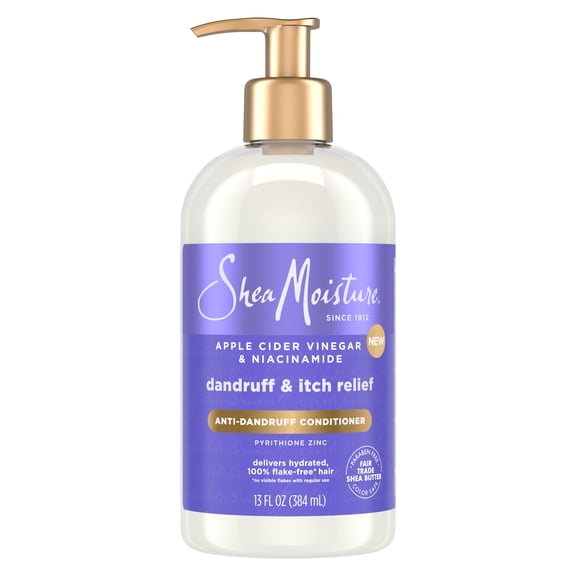 SheaMoisture Anti-Dandruff Conditioner For Soft & Smooth Hair Apple Cider Vinegar & Salicylic Acid System for a Healthier Scalp, 13 Fl oz