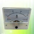 thumbnail image 6 of Worgeous White Analog Ampere Panel Meter for Voltmeter Use with Clear Scale DC 30A Plastic Electronic Component, 6 of 8