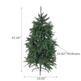 thumbnail image 3 of 4 Green Spruce Xmas Tree Pvc 280 Normal Tips W/Metal Stand, 3 of 3