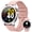 Cherry Blossom Pink, variant on Smart Watches for Women, 1.2'' AMOLED HD Round Screen Fitness Trackers with Bluetooth Call (Answer/Make/Text), 100+ Sports Mode, IP68 Waterproof Women Smart Watch for Android IOS